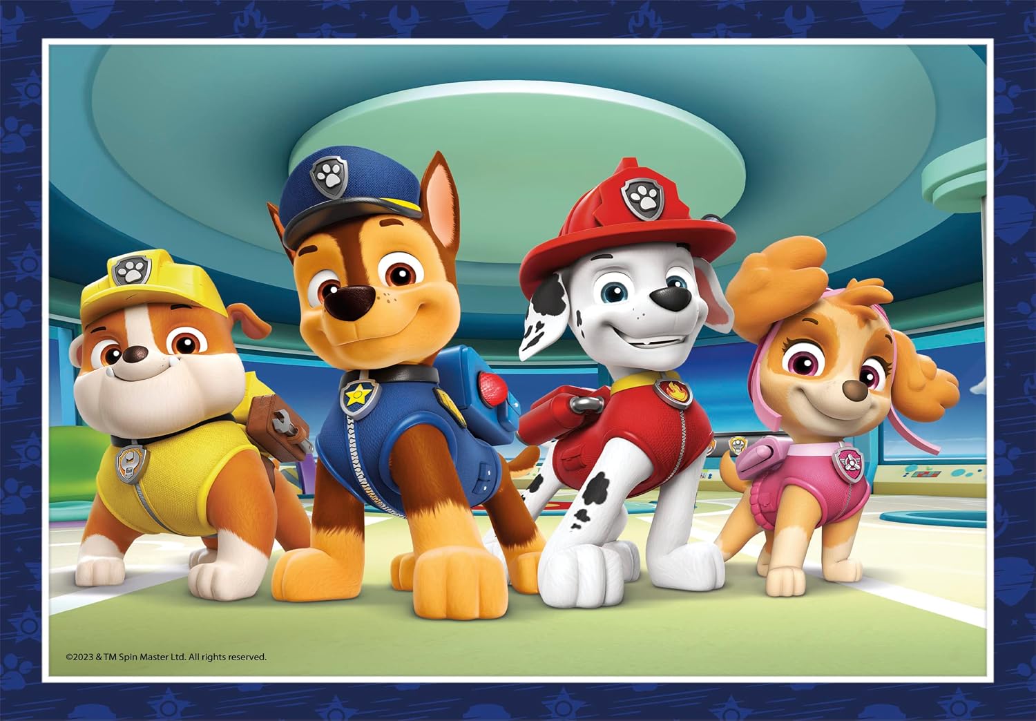 CLEMENTONI Supercolor — Puzzle 4 en 1 Paw Patrol 12, 16, 20, 24 pièces – Image 17