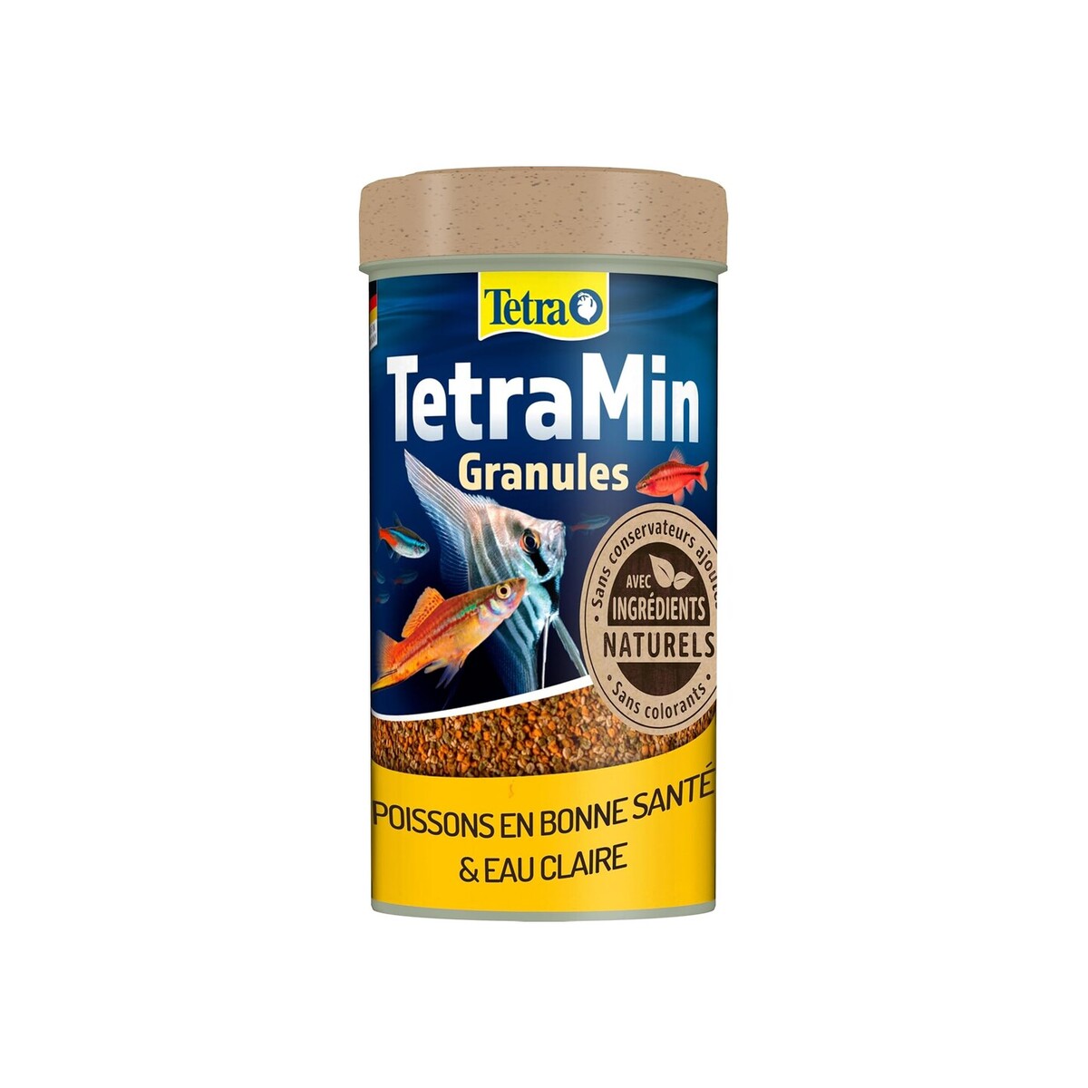 TETRA TetraMin Granules — Aliment complet poissons tropicaux 1L