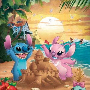 Alternative view of CLEMENTONI — Puzzle Disney Stitch 500 pièces 49 x 36 cm
