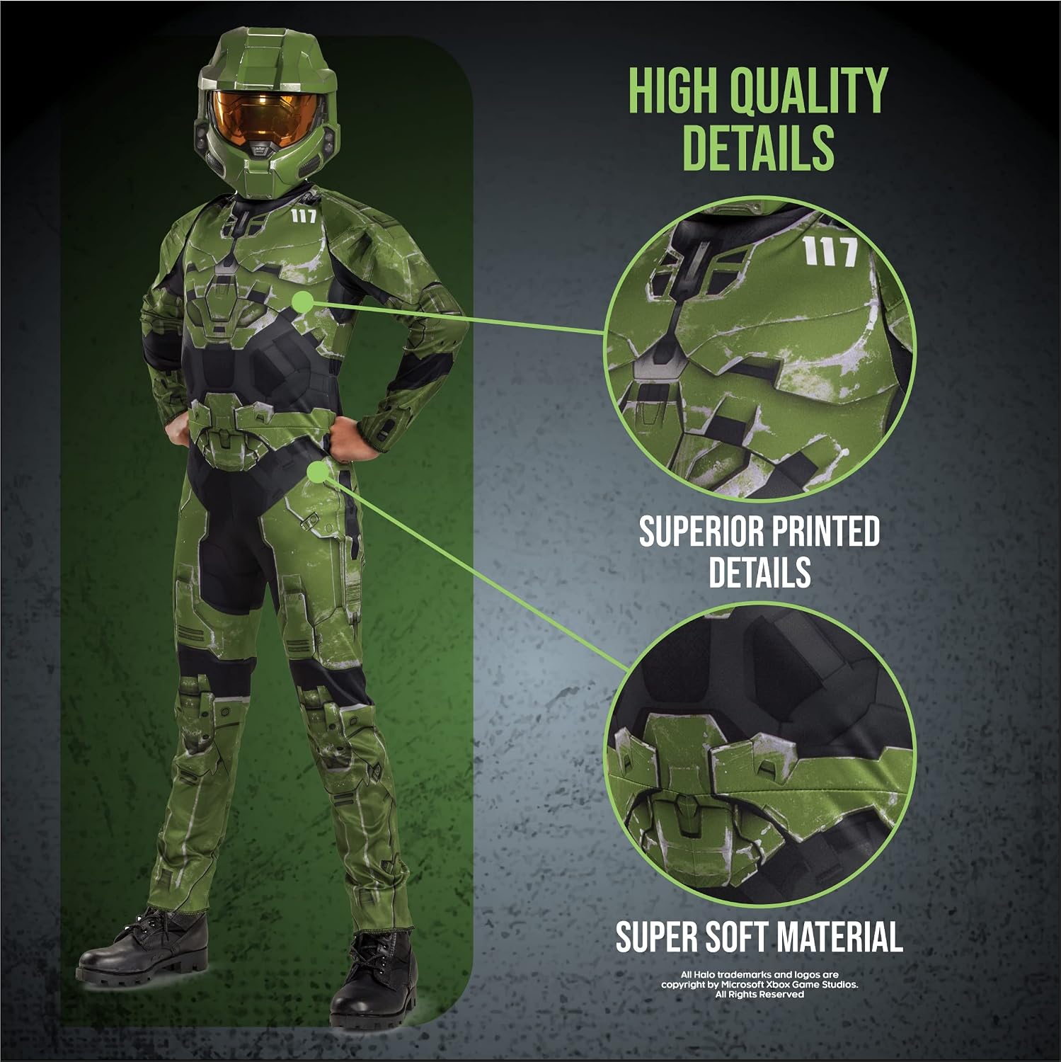 DISGUISE Halo Master Chief Infinite — Costume enfant M (7-8 ans) – Image 10