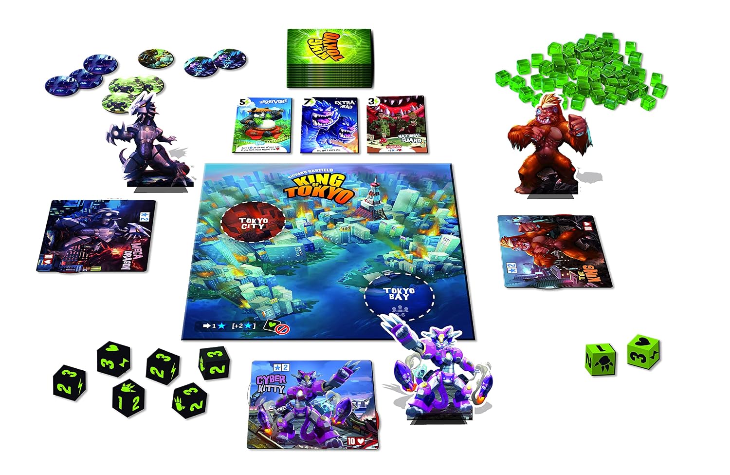 IELLO King of Tokyo 2 — Jeu de société anglais – Image 21