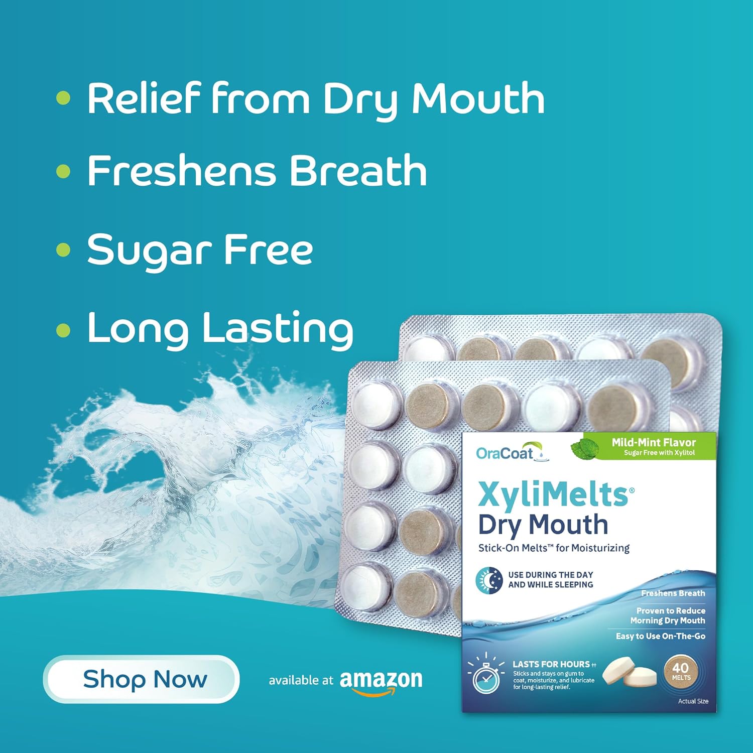 XYLIMELTS — 40 Pastilles Adhérentes Bouche Sèche – Image 60