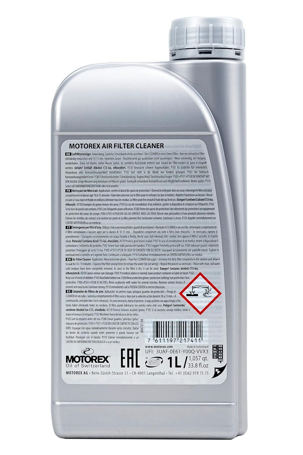 AIR FILTER CLEANER — Nettoyant filtre à air 1L – Image 12