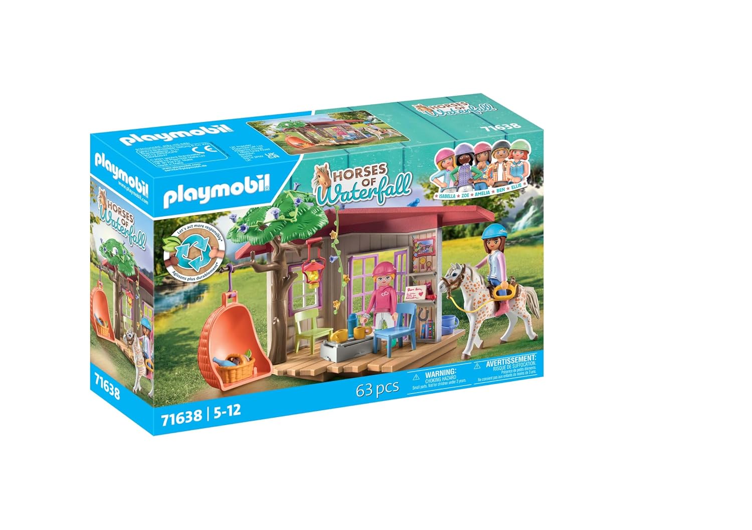PLAYMOBIL Horses of Waterfall — Espace détente cavalières – Image 43