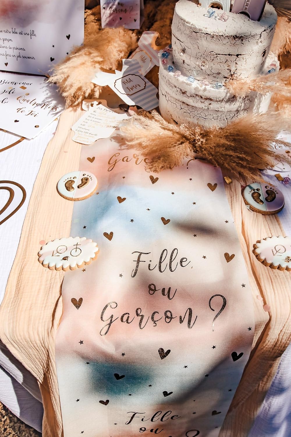 ARTIFETES — Chemin de table fille ou garçon – Image 7