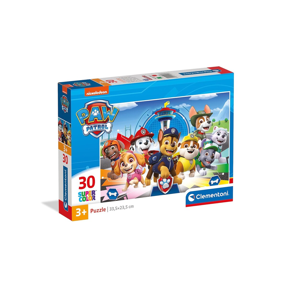 CLEMENTONI SuperColor — Puzzle enfant Paw Patrol 30 pièces