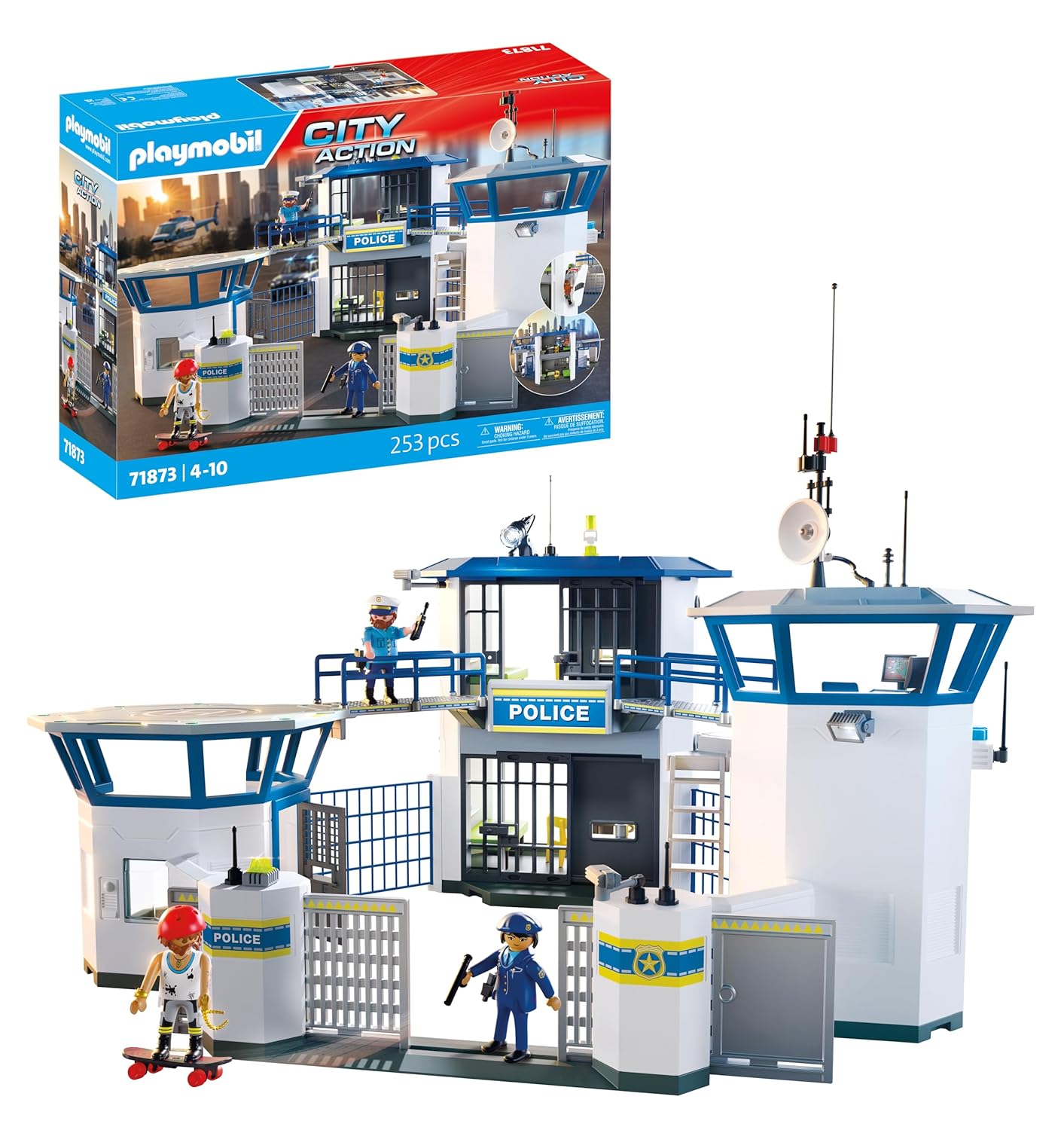 PLAYMOBIL Action Heroes — Centre de Commandement Police – Image 9
