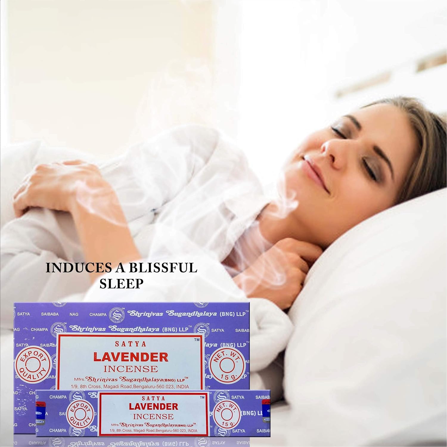 SATYA Série — Encens Lavande lot de 12 boîtes – Image 13