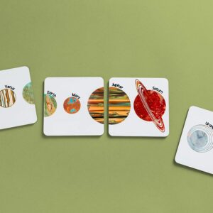 Alternative view of CRICUT — Sous-verres personnalisables carrés x4 blanc