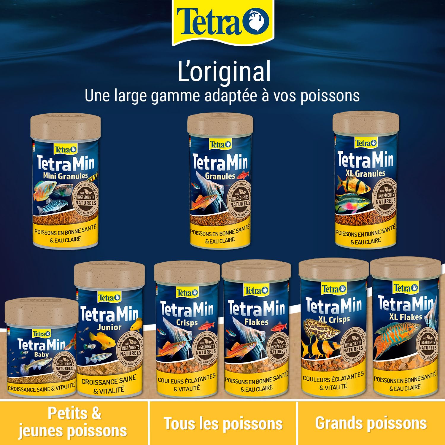 TETRA TetraMin Granules — Aliment complet poissons tropicaux 1L – Image 7