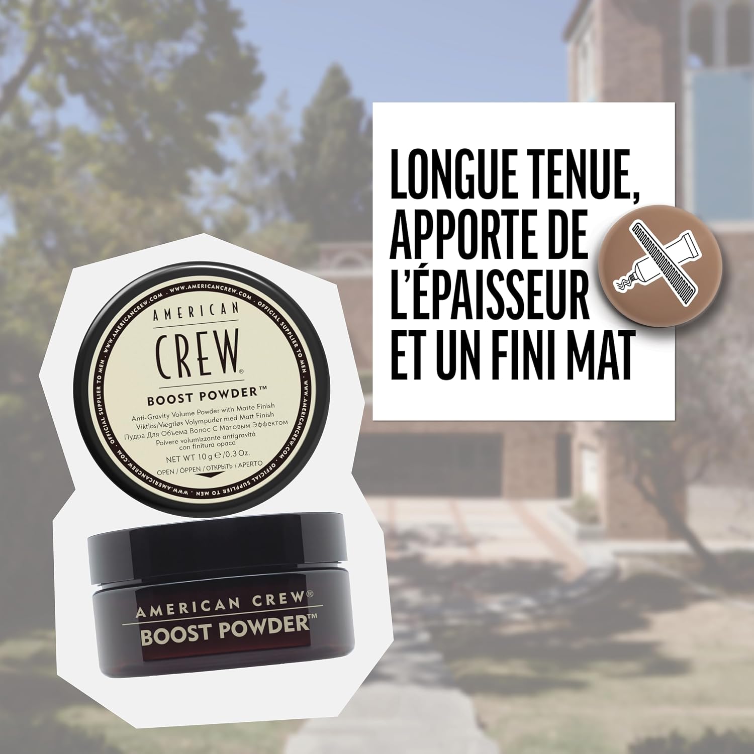 AMERICAN CREW Boost Powder — Poudre coiffante matifiante 20 g – Image 4