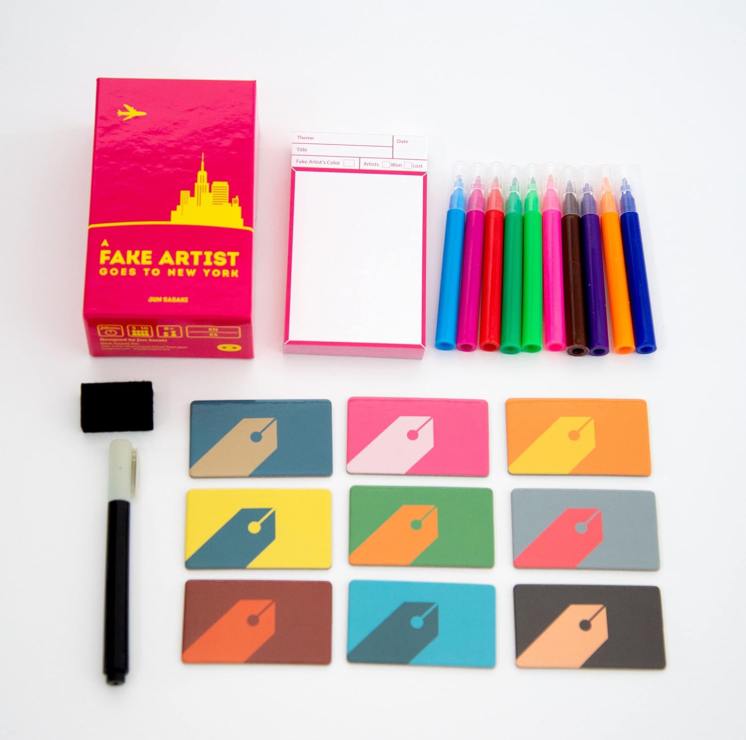 OINK GAMES — Jeu de société A Fake Artist Goes To New York – Image 3