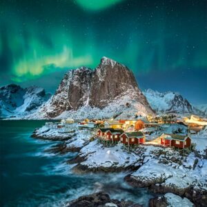 Alternative view of CLEMENTONI — Puzzle Lofoten Islands 1000 pièces 70 x 50 cm
