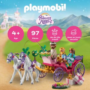 Alternative view of PLAYMOBIL — Carrosse avec Couple Princier