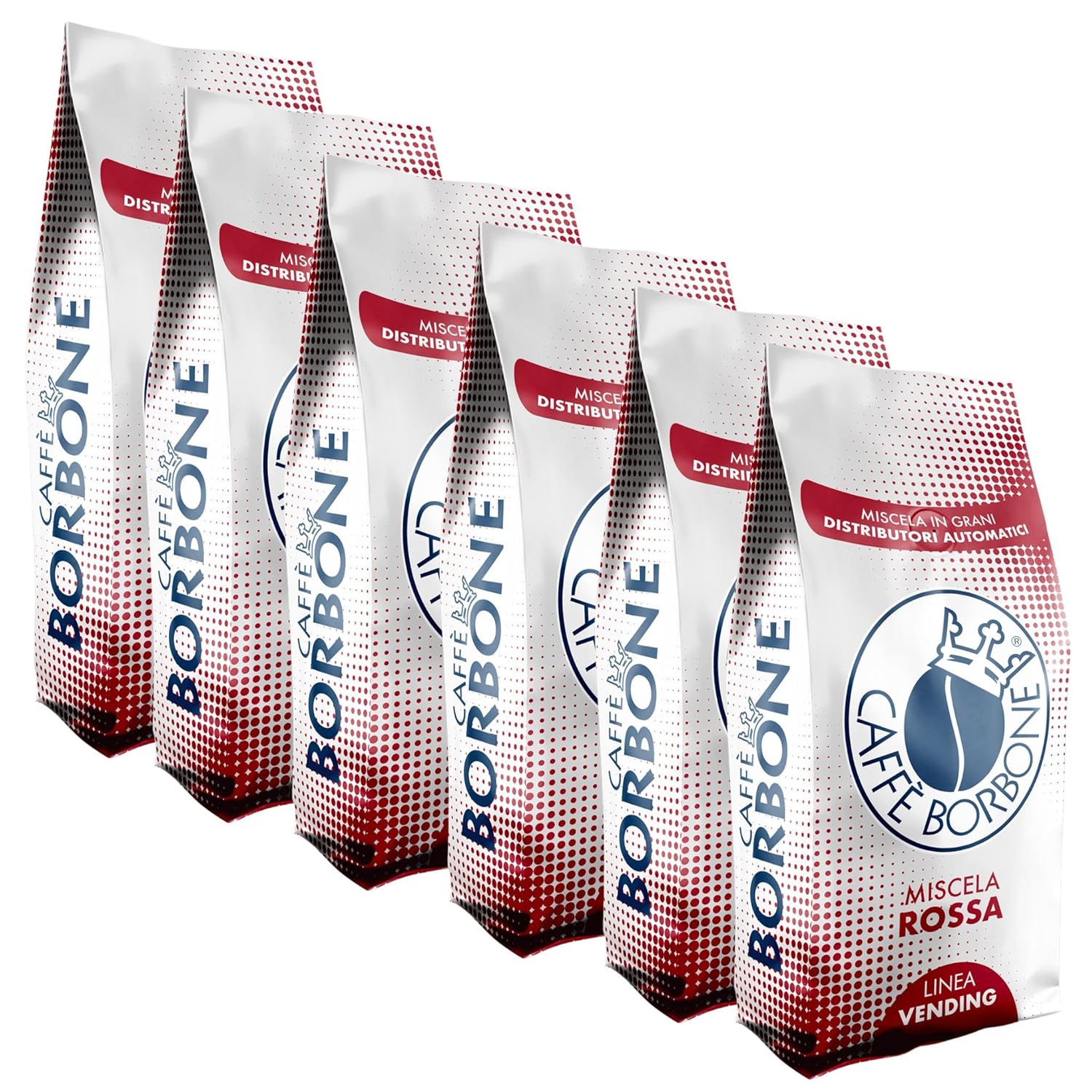 CAFFÈ BORBONE Vending — Café en grains mélange rouge 1 kg