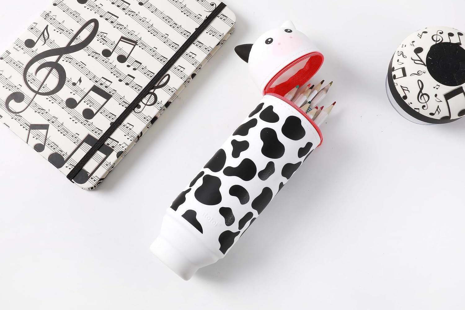 I-TOTAL — Étui en Silicone Extensible Vache – Image 3