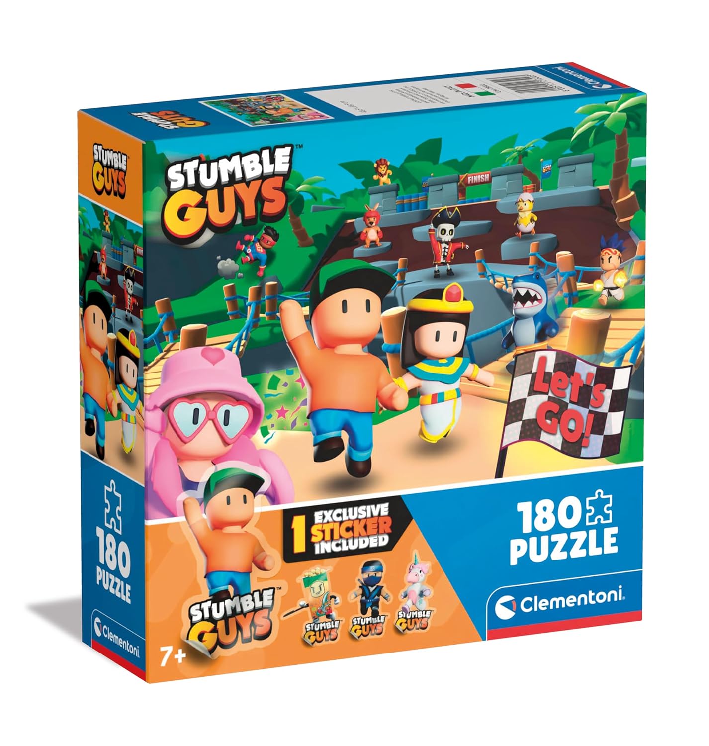 CLEMENTONI Stumble Guys — Puzzle enfants 180 pièces – Image 34