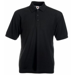 Alternative view of FRUIT OF THE LOOM — Polo noir homme S