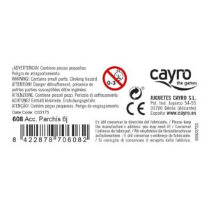 Alternative view of CAYRO — Accessoires Parcheesi en Bois 2 à 6 Joueurs