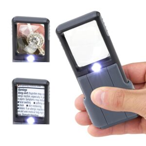 CARSON MiniBrite — Loupe de poche LED 5x