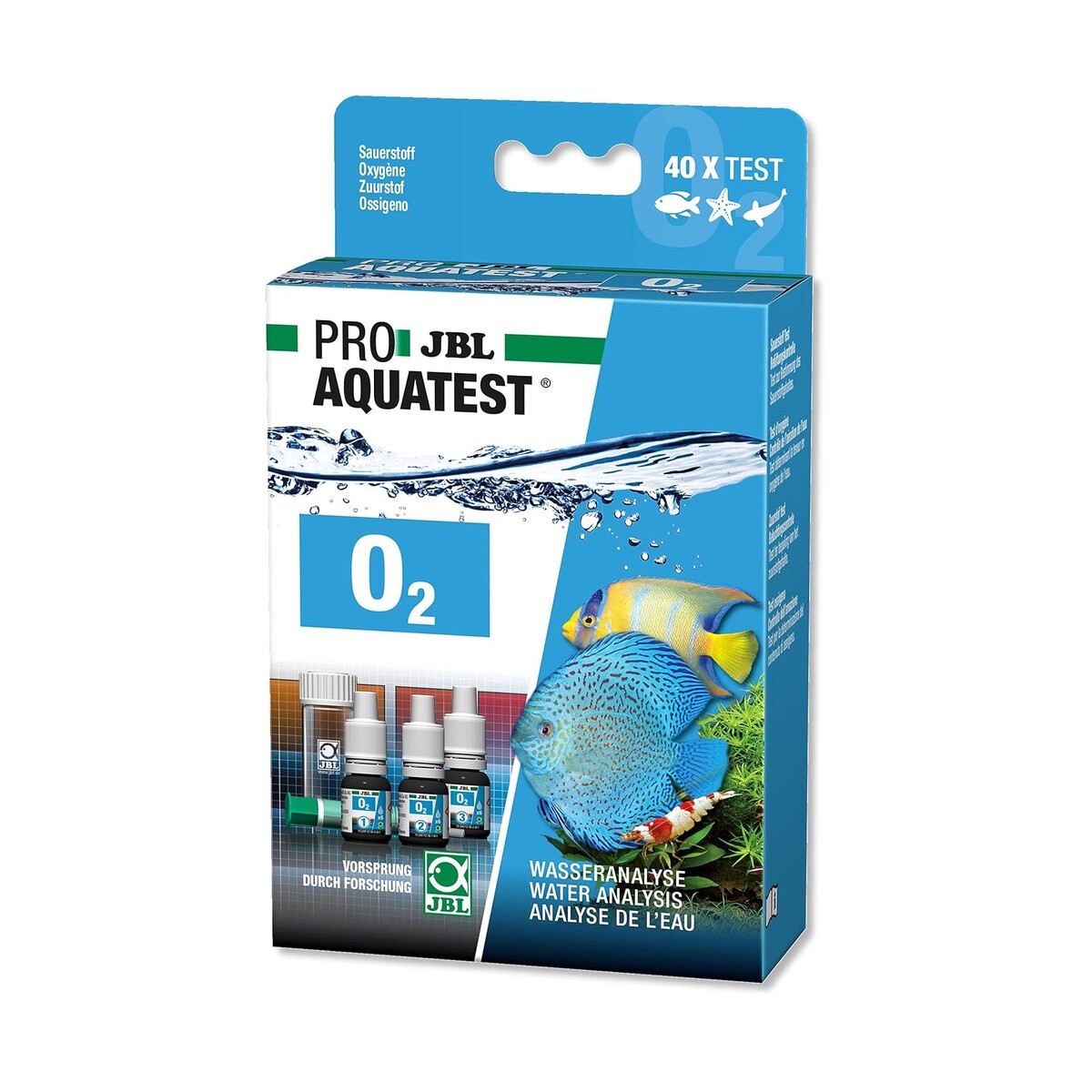 JBL ProAquaTest O2 — Test d’oxygène pour aquarium