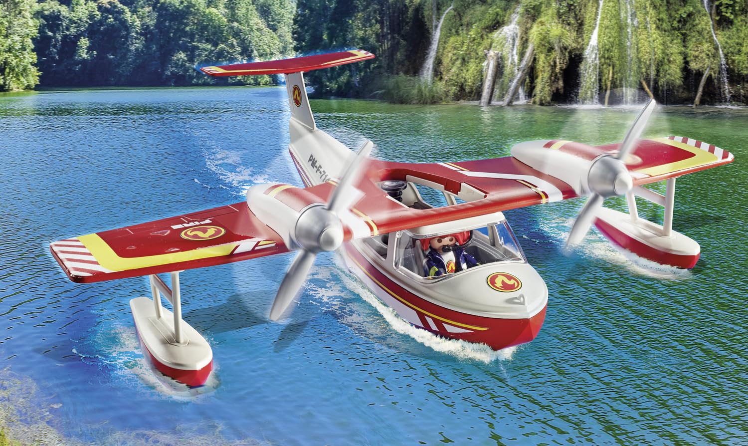 PLAYMOBIL Action Heroes 71463 — Hydravion avec pompier – Image 22