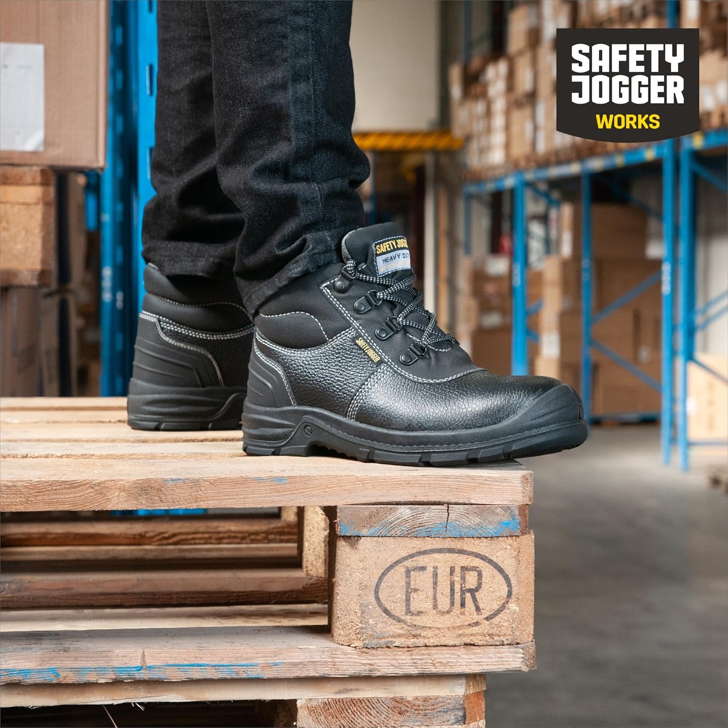 SAFETY JOGGER BESTBOY — Bottes de sécurité noir EU 36 – Image 13