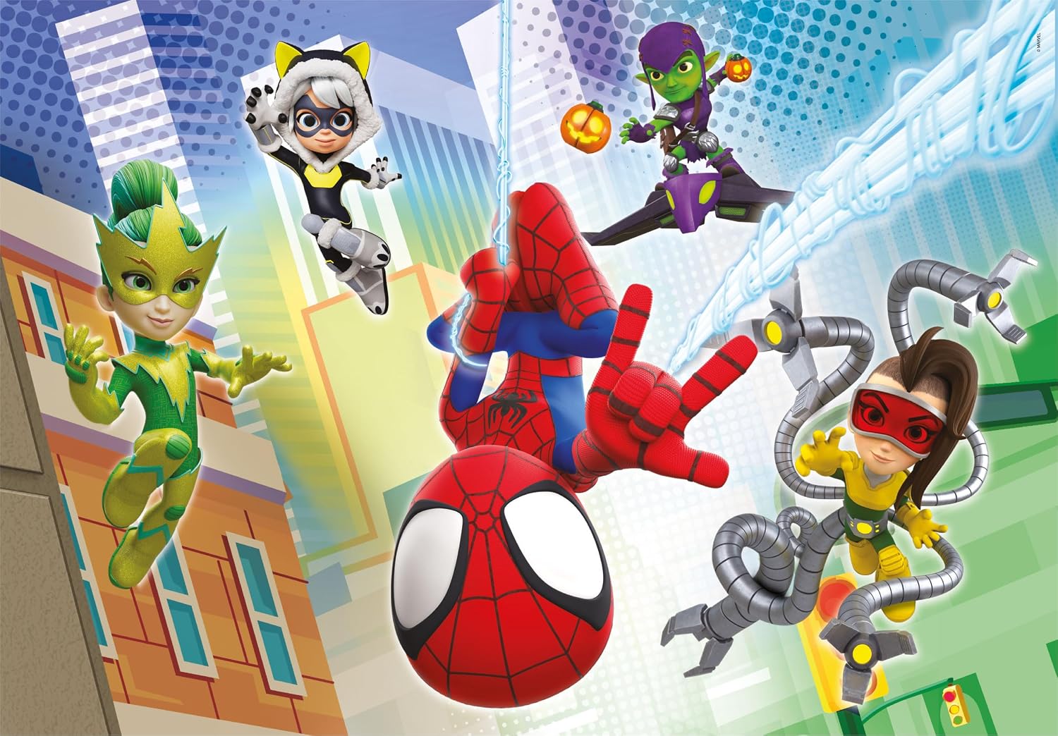CLEMENTONI Supercolor — Puzzle Spidey 2x60 pièces dès 4 ans – Image 18