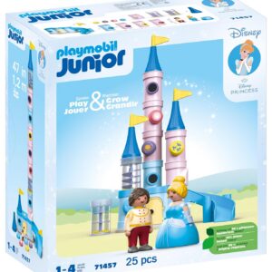 Alternative view of PLAYMOBIL Junior Disney — Château de Cendrillon avec toboggan