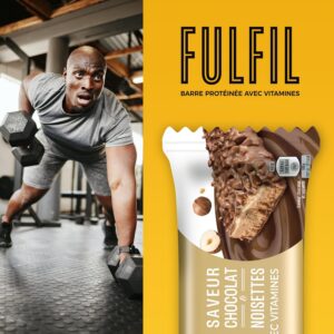 Alternative view of FULFIL — Barres Protéinées Chocolat & Noisettes x15 40g