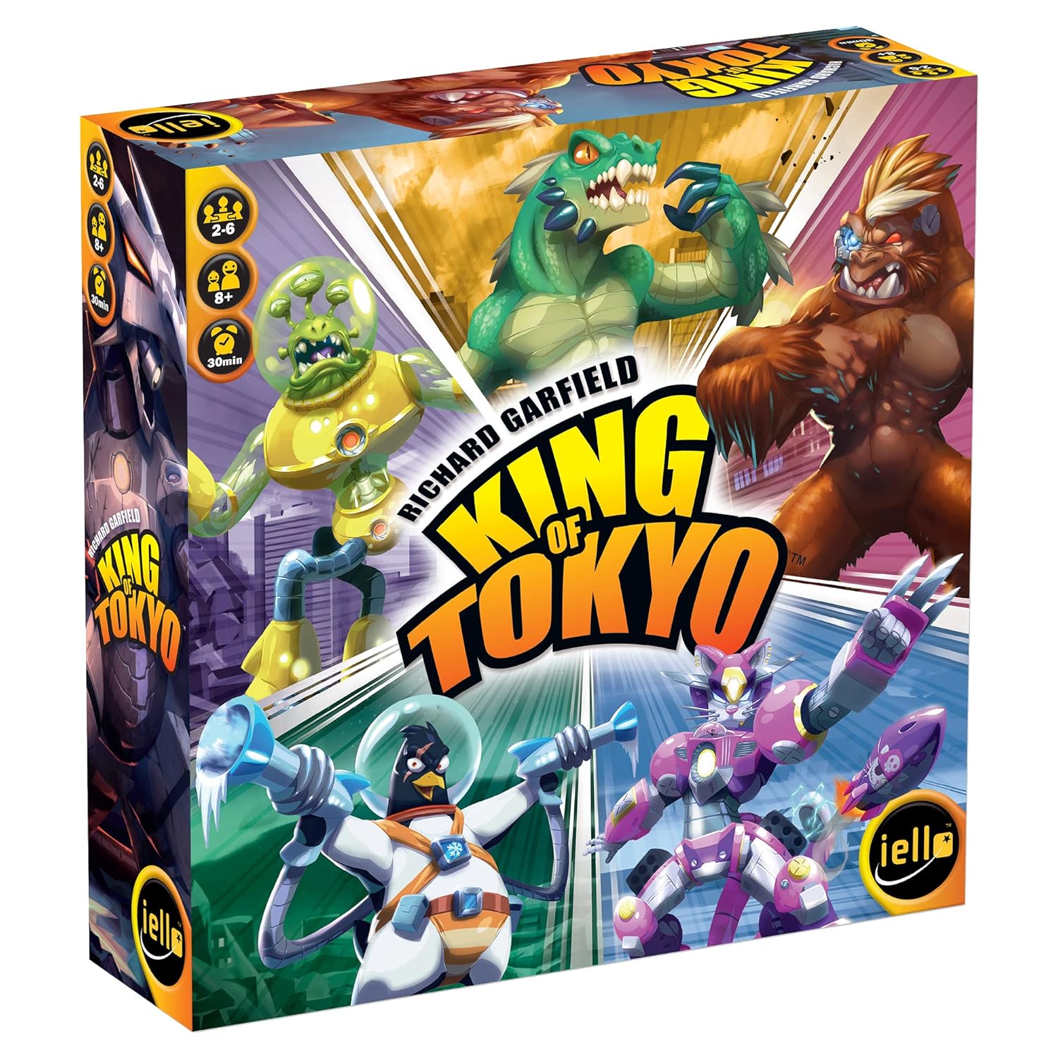 IELLO King of Tokyo 2 — Jeu de société anglais