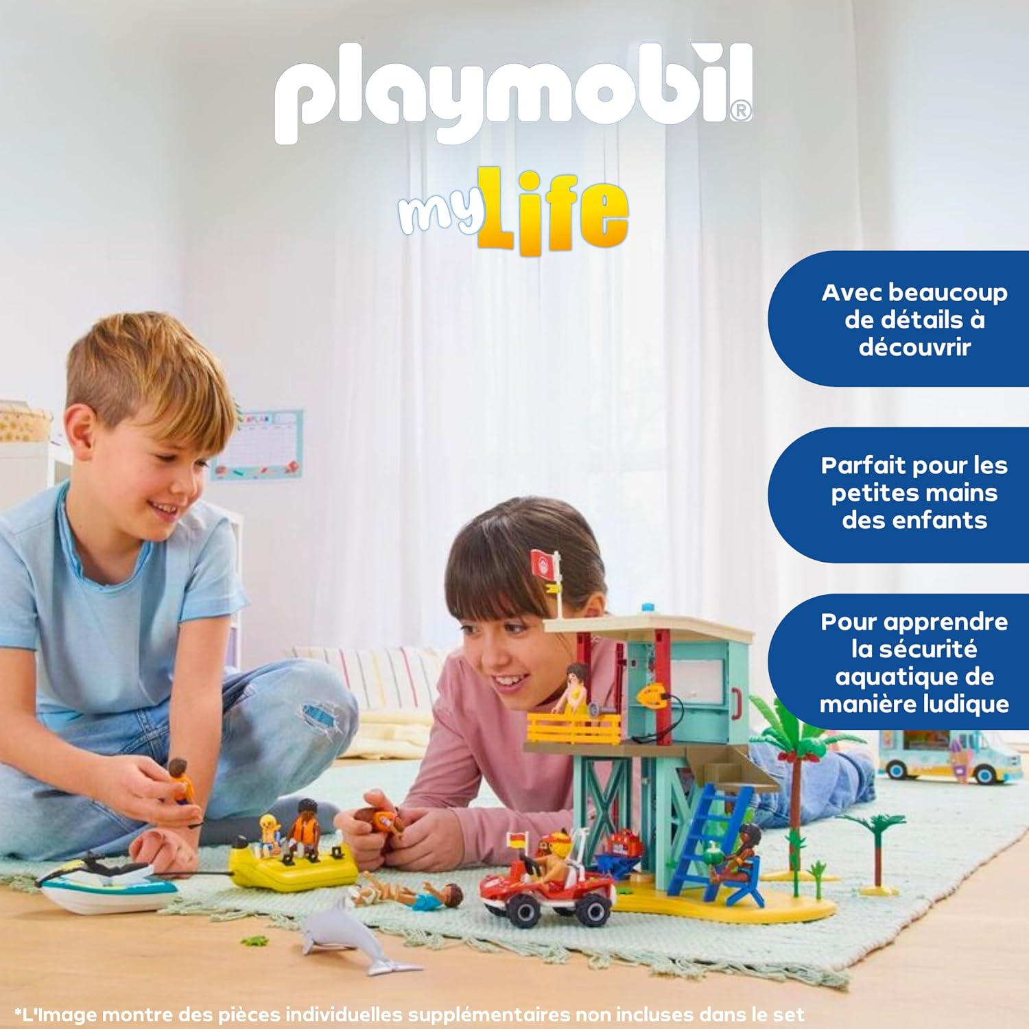 PLAYMOBIL — Tour de sauvetage avec beach buggy – Image 32
