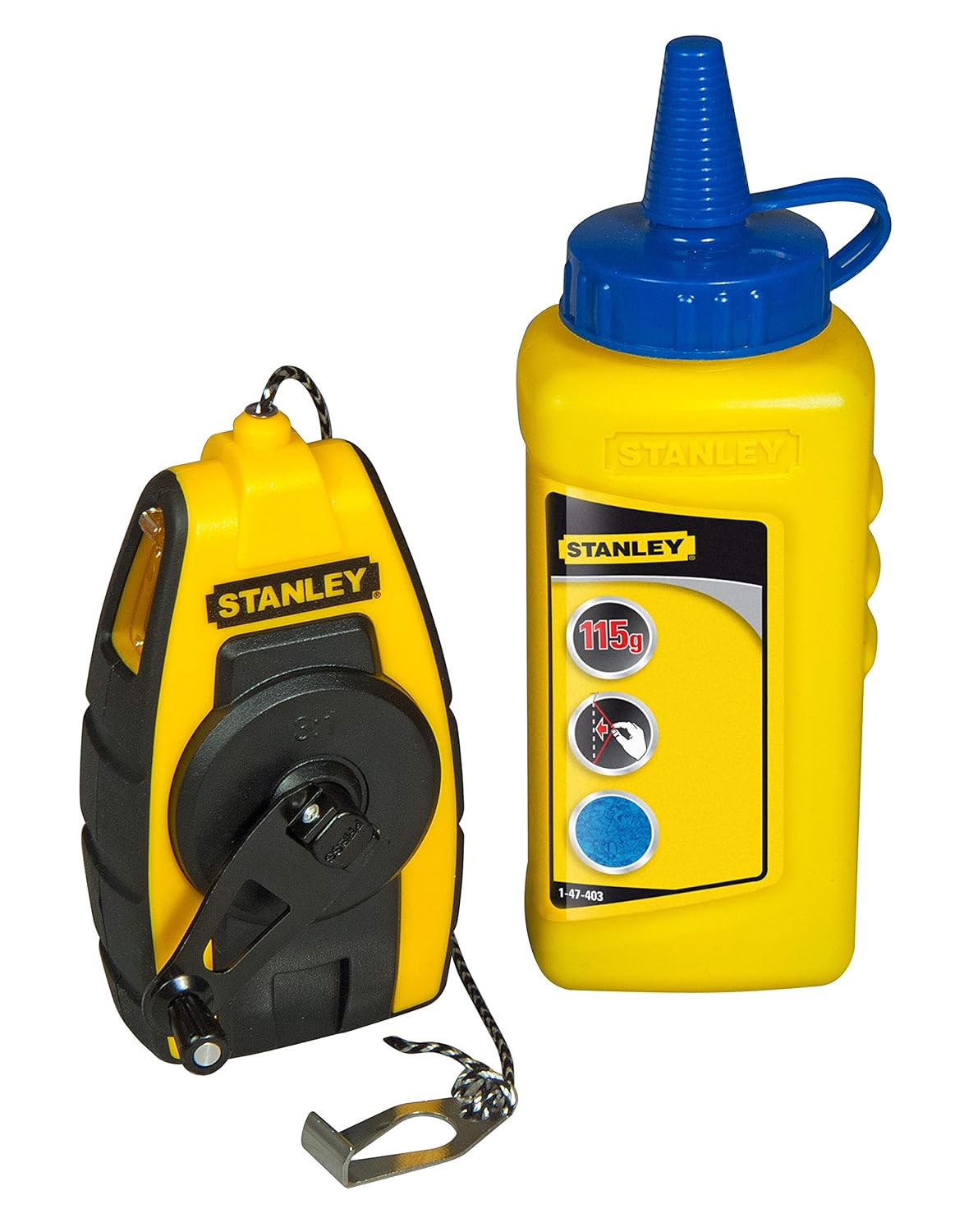 STANLEY STHT0-47244 — Kit cordeau traceur 9 m avec poudre