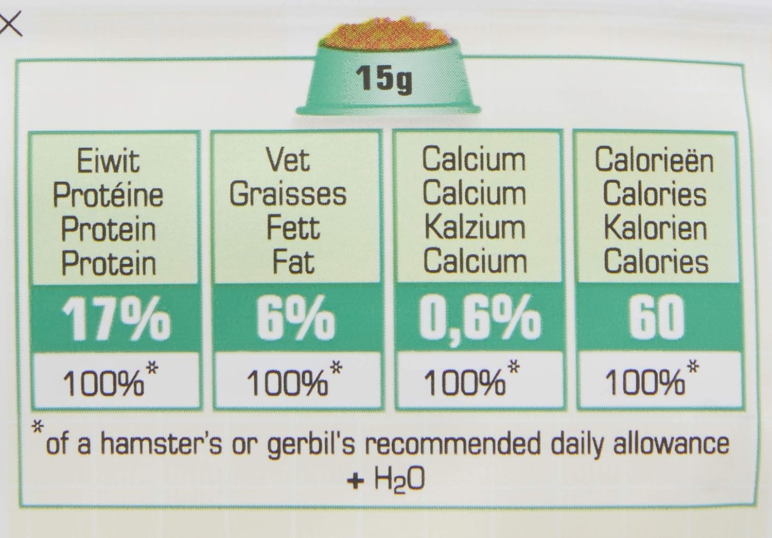 VERSELE-LAGA Complete — Aliment Hamsters et Gerbilles 500 g – Image 8