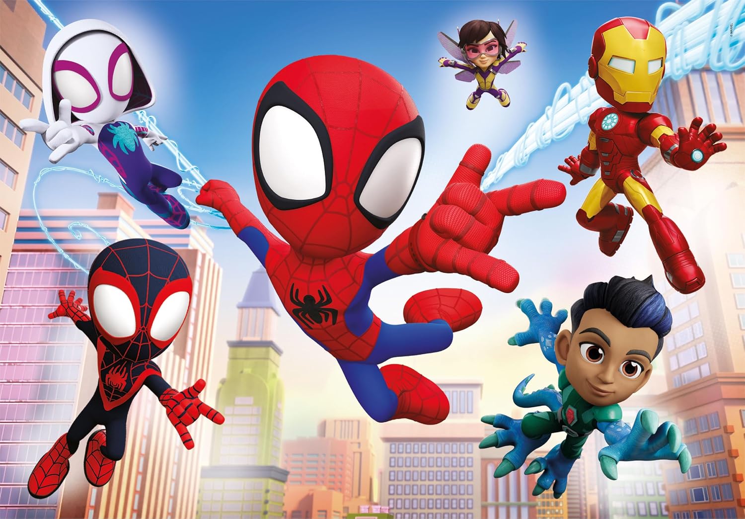 CLEMENTONI Supercolor — Puzzle Spidey 2x60 pièces dès 4 ans – Image 20