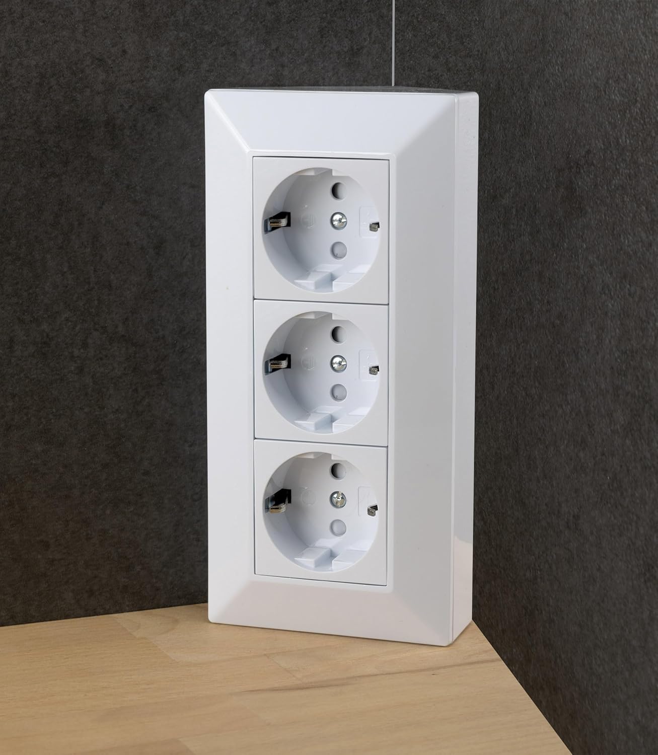 DELPHI — Base de prise 3 voies blanc 250 V/16 A – Image 5