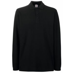 FRUIT OF THE LOOM — Polo homme noir M