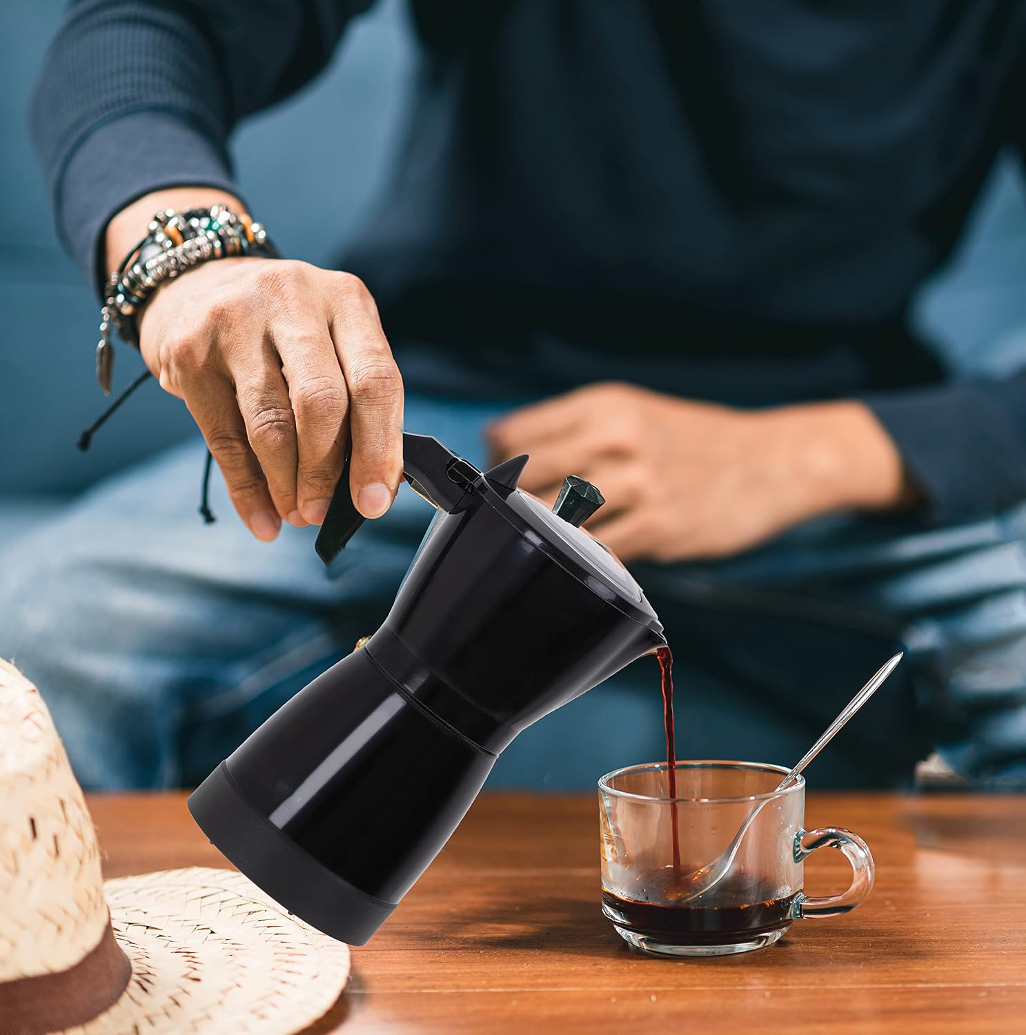 CAMRY CR 4415B — Cafetière électrique Moka – Image 7
