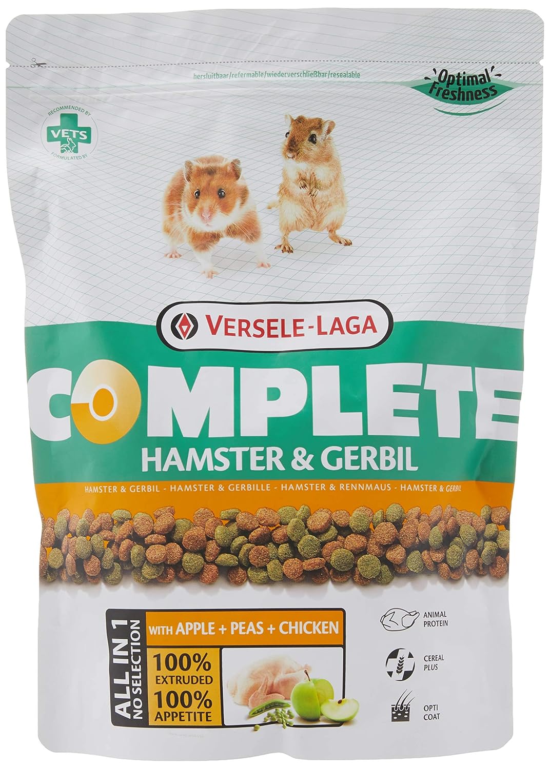 VERSELE-LAGA Complete — Aliment Hamsters et Gerbilles 500 g