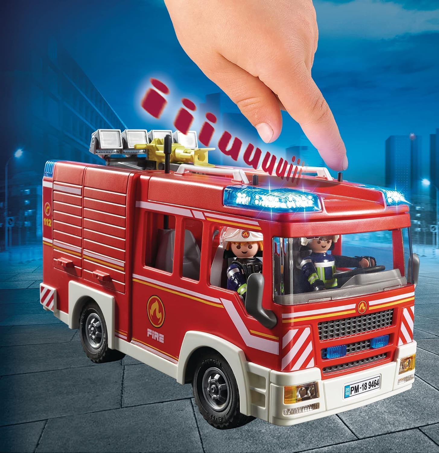 PLAYMOBIL City Action — Fourgon d'intervention des pompiers – Image 2