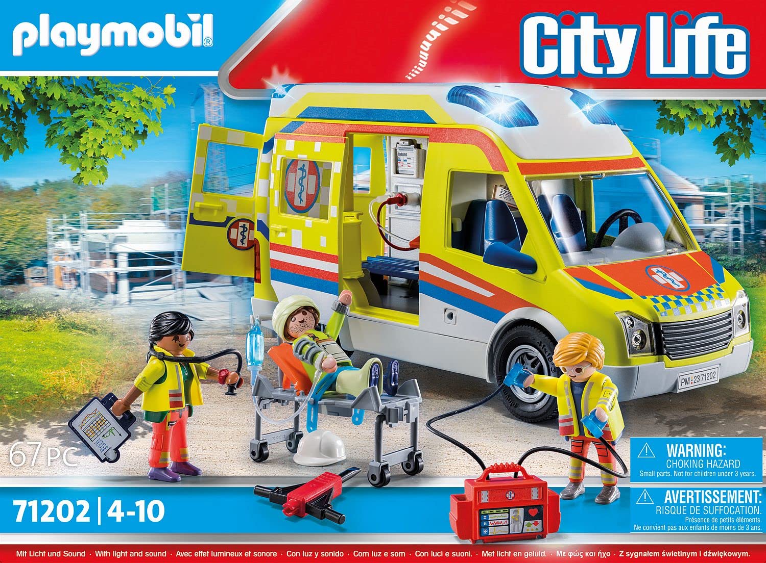 PLAYMOBIL City Life — Ambulance avec Effets Lumineux et Sonores – Image 29