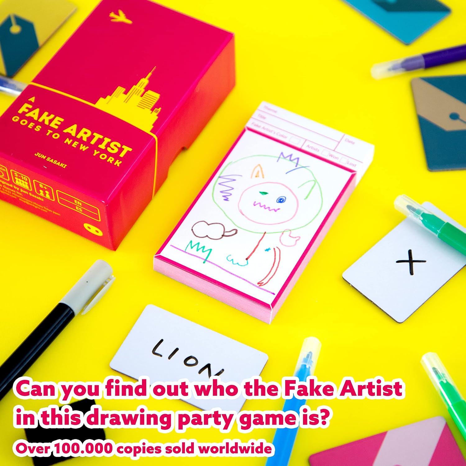 OINK GAMES — Jeu de société A Fake Artist Goes To New York – Image 4