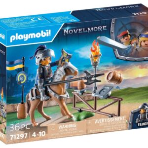 Alternative view of PLAYMOBIL Novelmore 71297 — Chevalier et accessoires d'entraînement