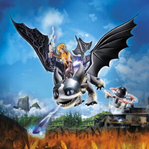 Alternative view of PLAYMOBIL Dragons Nine Realms 71081 — Aventure Thunder & Tom