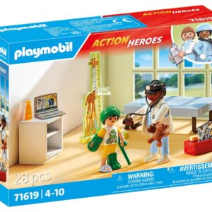 Alternative view of PLAYMOBIL Action Heroes 71619 — Pédiatre avec enfant