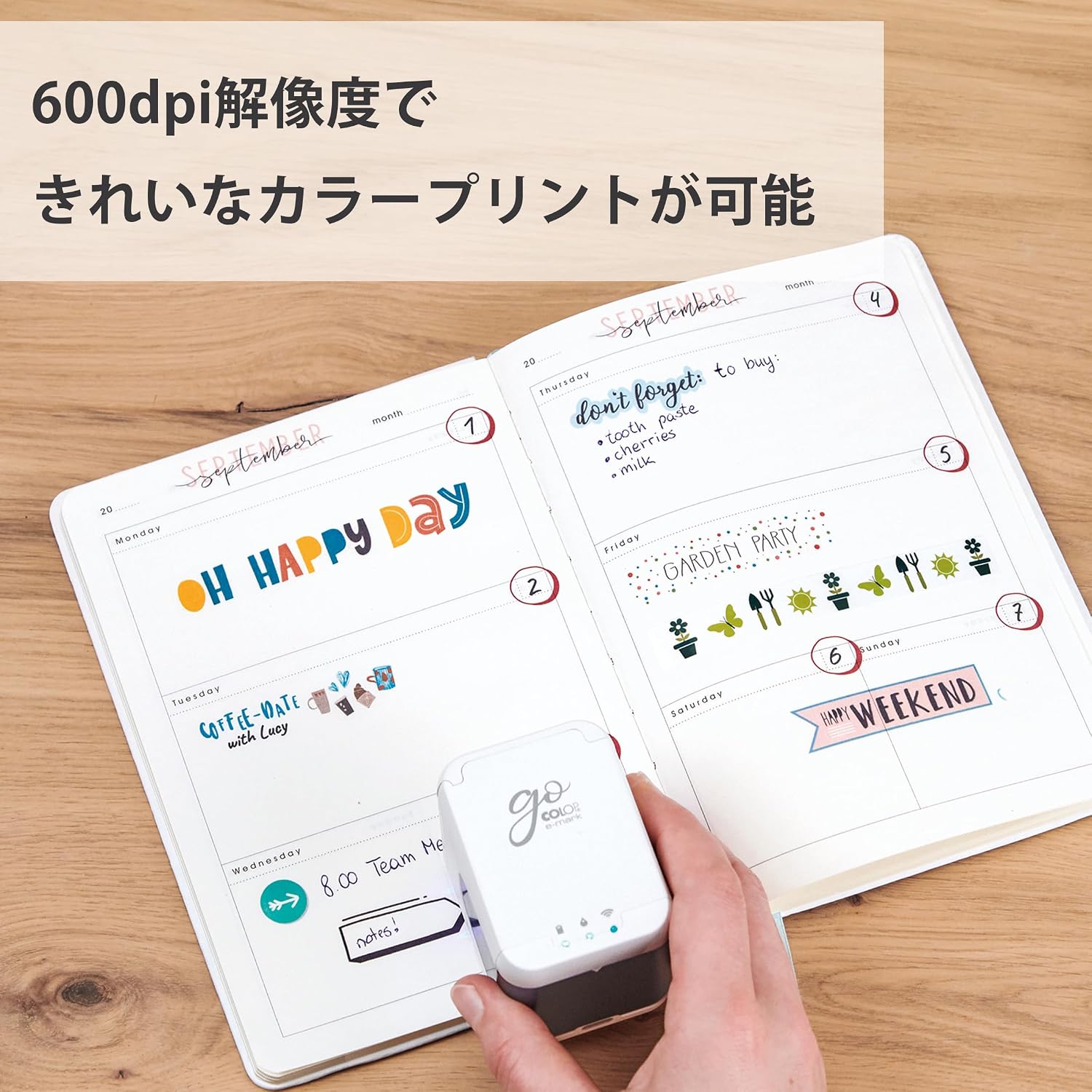 COLOP e-mark go — Kit imprimante mobile couleur – Image 11