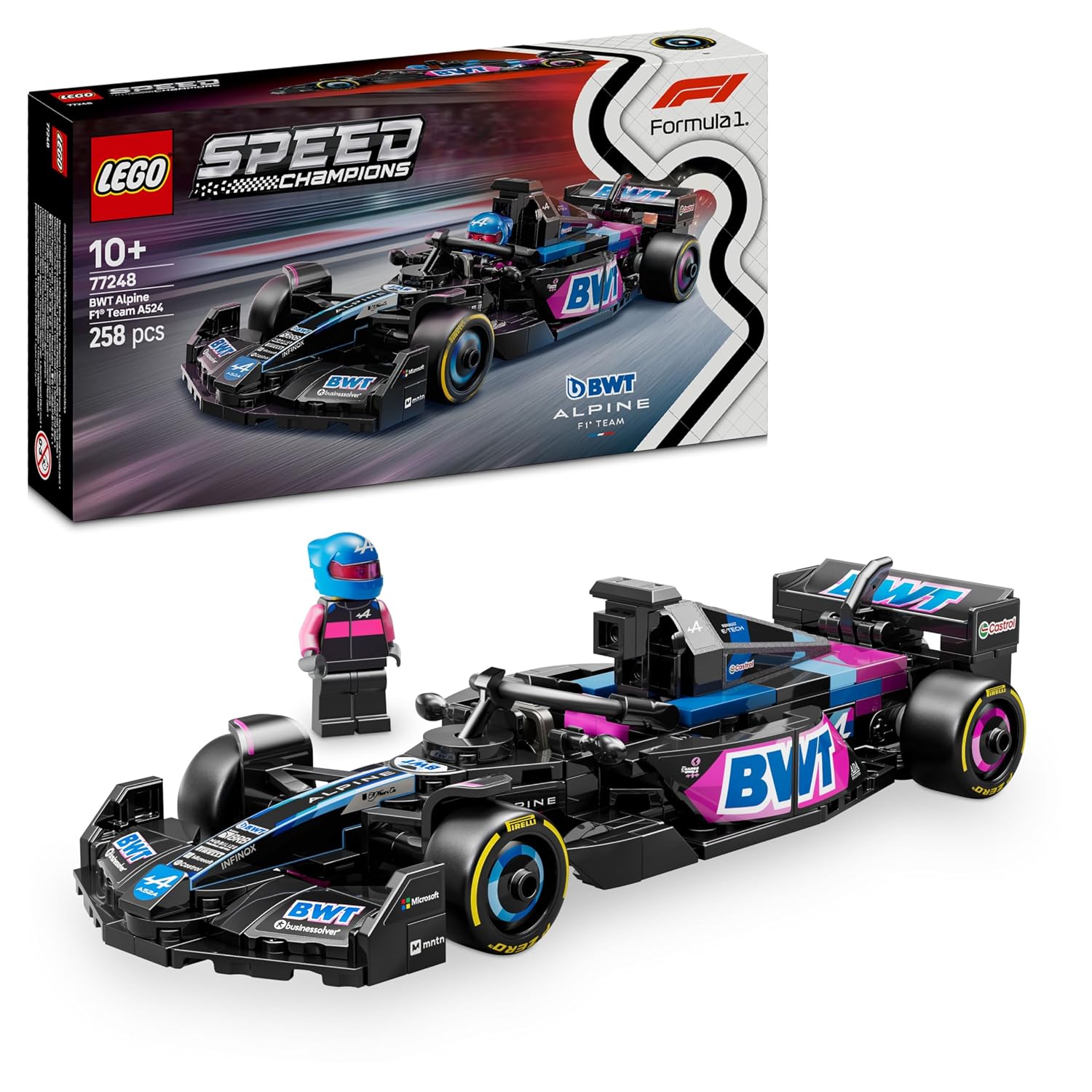 LEGO Speed Champions — Voiture F1 BWT Alpine Team A524
