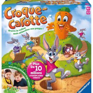RAVENSBURGER Croque Carotte — Jeu de société 2 à 4 joueurs