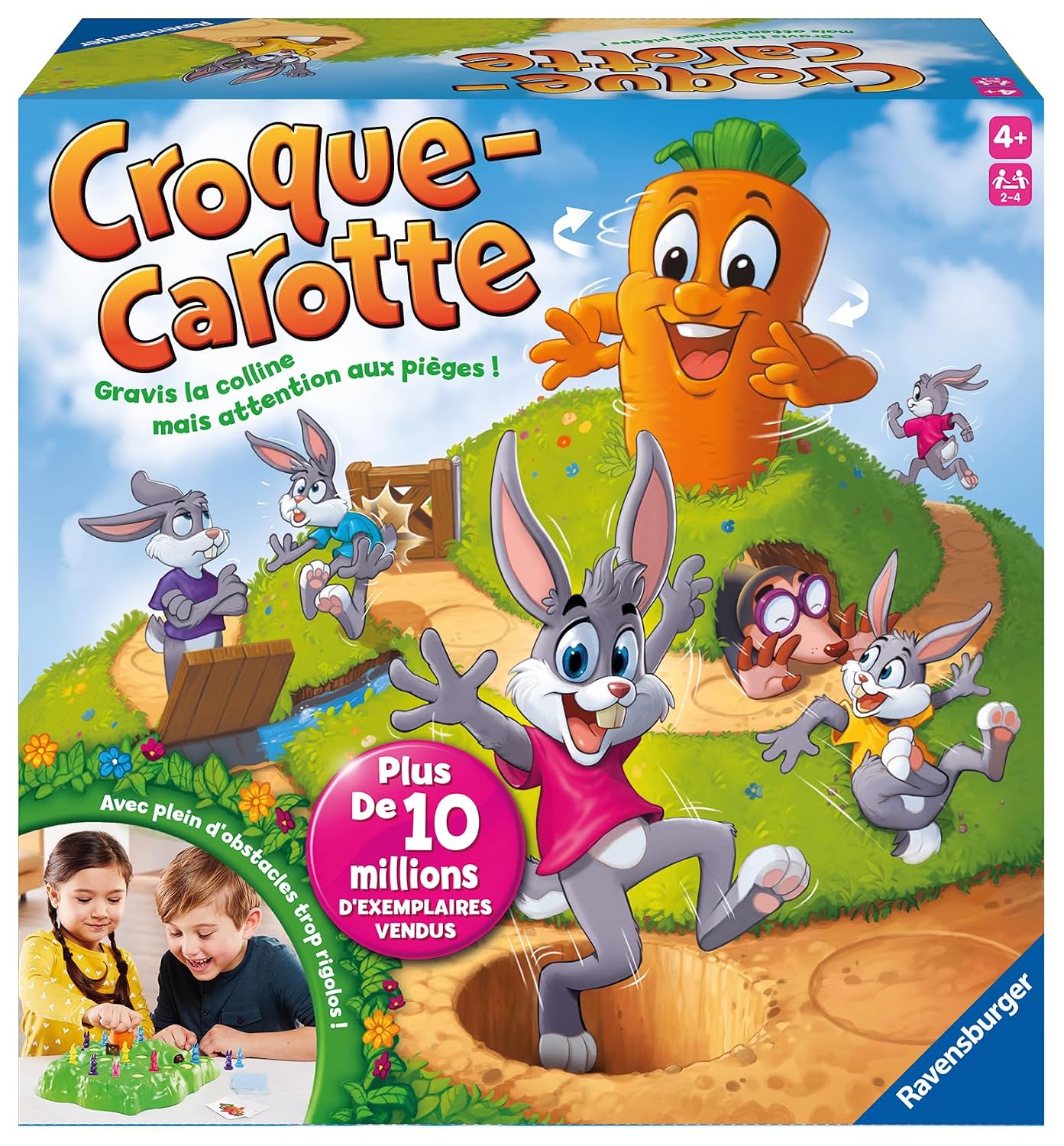 RAVENSBURGER Croque Carotte — Jeu de société 2 à 4 joueurs