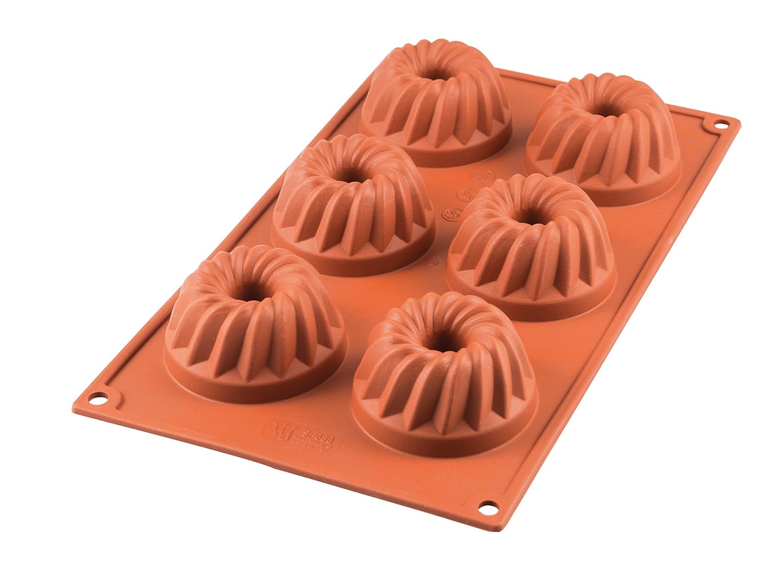 SILIKOMART SF058 — Moule en Silicone Mini Gugelhupf 6 Cavités – Image 6